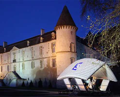 Tournages France3 au Château de Bazoches